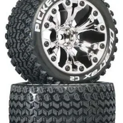 Duratrax Duratrax Picket ST 2.8 2WD Mounted Rear C2 Chrome (2)