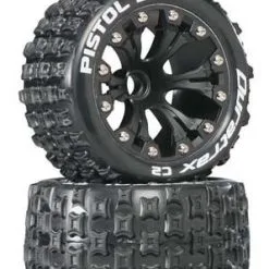 Duratrax Duratrax Pistol ST 2.8 2WD Mounted Front C2 Black (2)