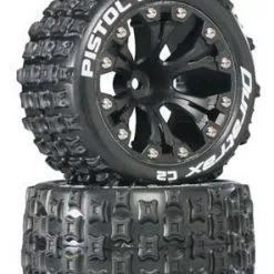 Duratrax Duratrax Pistol ST 2.8 Mounted 1/2" Offset C2 Black (2