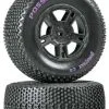 Duratrax Duratrax Posse SC Tire C2 Mounted Black SC10 Rear (2)