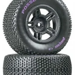 Duratrax Duratrax Posse SC Tire C2 Mounted Rear Slash (2)