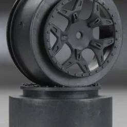 Duratrax Duratrax SC Wheel Black Losi Ten SCTE 4x4 (2)