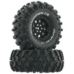 Duratrax Duratrax Showdown CR C3 Mounted 1.9" Crawler Black (2)