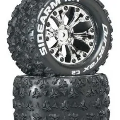 Duratrax Duratrax Sidearm MT 2.8" Mounted 1/2" Offset C2 Chrm (2