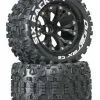 Duratrax Duratrax Six Pack MT 2.8 2WD Mounted Front C2 Black (2)