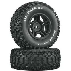 Duratrax Duratrax Six Pack SC C2 Mounted Slash 4x4/Blitz F/R (2)