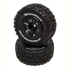 Duratrax Duratrax SpeedTreads Shootout SC MTD Blk: TRA Slash FR (2)