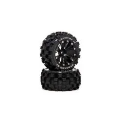 Duratrax Duratrax STAKKER ST 2.8 Mounted F/R C2 0 Offset Black (2)