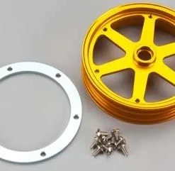 Duratrax Duratrax Wheel Front Aluminum DXR500