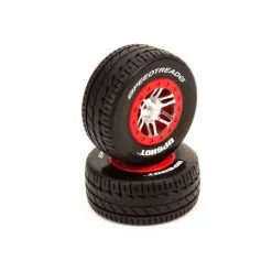 Dynamite Dynamite MTD SpeedTreads Upshot SC Tire SLHR,4X4F/R,ECX(2)