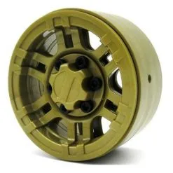 Hi-Performance Products Hi-Performance Products Wheels 1.9" Beadlock, Plastic, Gold (4)