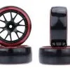 Hobby Hobby Products Hobby Hobby Products 1/10 Drift Onroad Tire, Hard Plastic, Mounted On