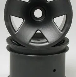 HPI HPI 3041 Type F5 Truck Wheel Front Black (2)