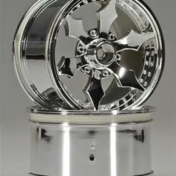 HPI HPI 3182 Spike Monster Wheel Chrome 83x56mm (2)
