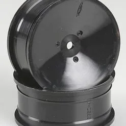 HPI HPI 3751 Aero-Dish Wheel 24mm Black (2)