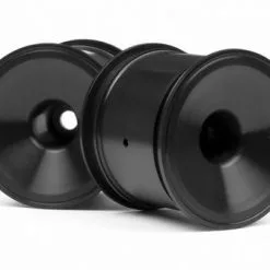 HPI HPI Dish Wheel, Black, 2.2in, (2pcs)