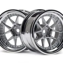 HPI HPI DY-Champion, 26mm Wheel, Chrome/Silver, 9mm Offset