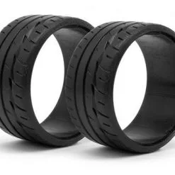 HPI HPI LP32 T-Drift Tire, Bridgestone Potenza RE-11, (2pc