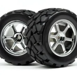 HPI HPI Mounted VT Tire/Wheel Set, Recon (4pcs)