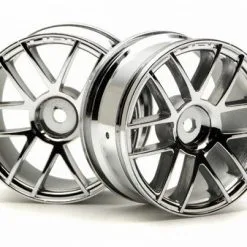 HPI HPI Split 6 Wheel, 26mm, Chrome