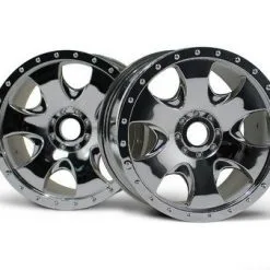 HPI HPI Warlock Wheel, 83X56mm, Chrome, (2pcs), Savage X