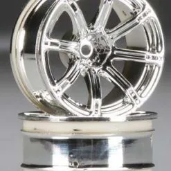 HPI HPI Work Emotion XC8 Wheel 26mm 9mm Offset Chrome (2)
