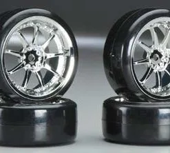 Integy Integy Type5 Complete Whl/Tire Set(4): Drift